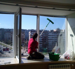 Мытье окон в однокомнатной квартире Кондратово